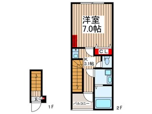 ラプレジオの物件間取画像